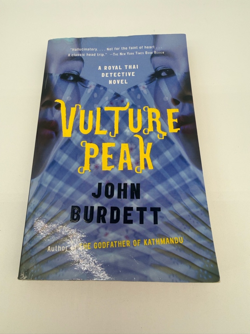 Vulture Peak by John Burdett - Blue Paperback Novel
